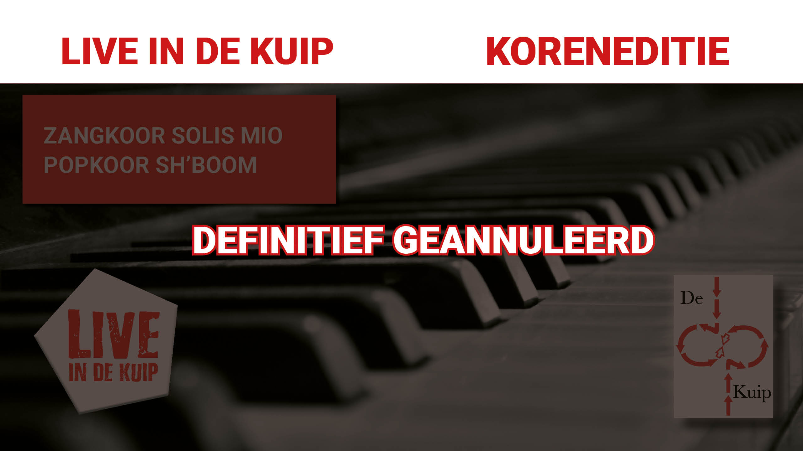 Live in De Kuip koreneditie geannuleerd
