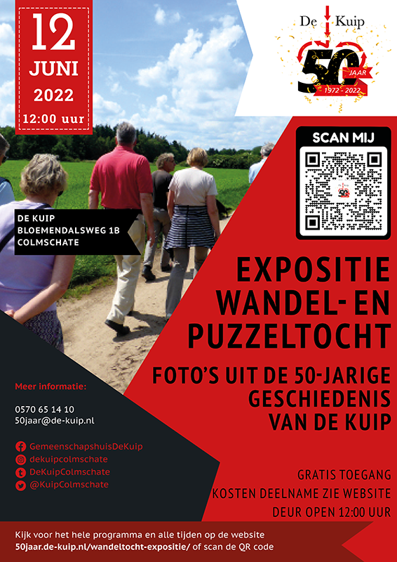 06. Poster Expositie, Wandel- en Puzzeltocht