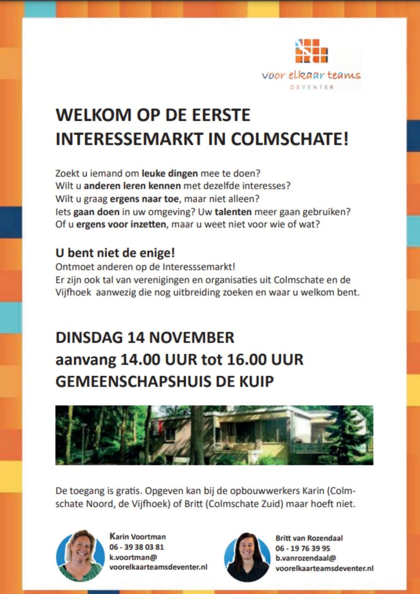 Interessemarkt Colmschate