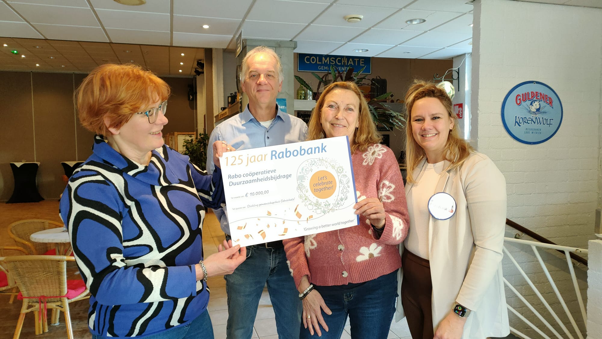 Checque 125 jaar Rabobank